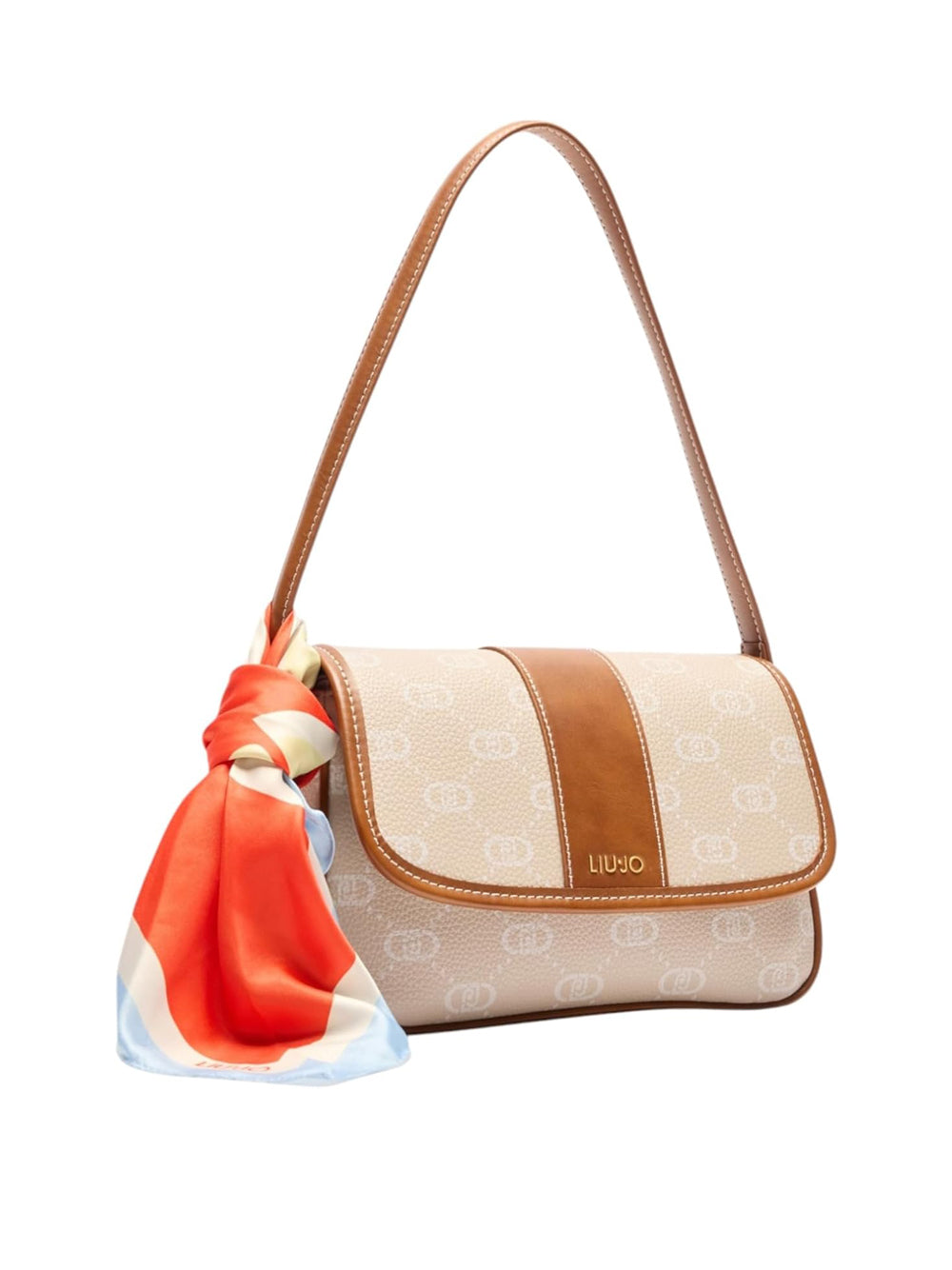 LIU.JO Borsa a Tracolla logato Donna - modello AA5085E0086 Beige