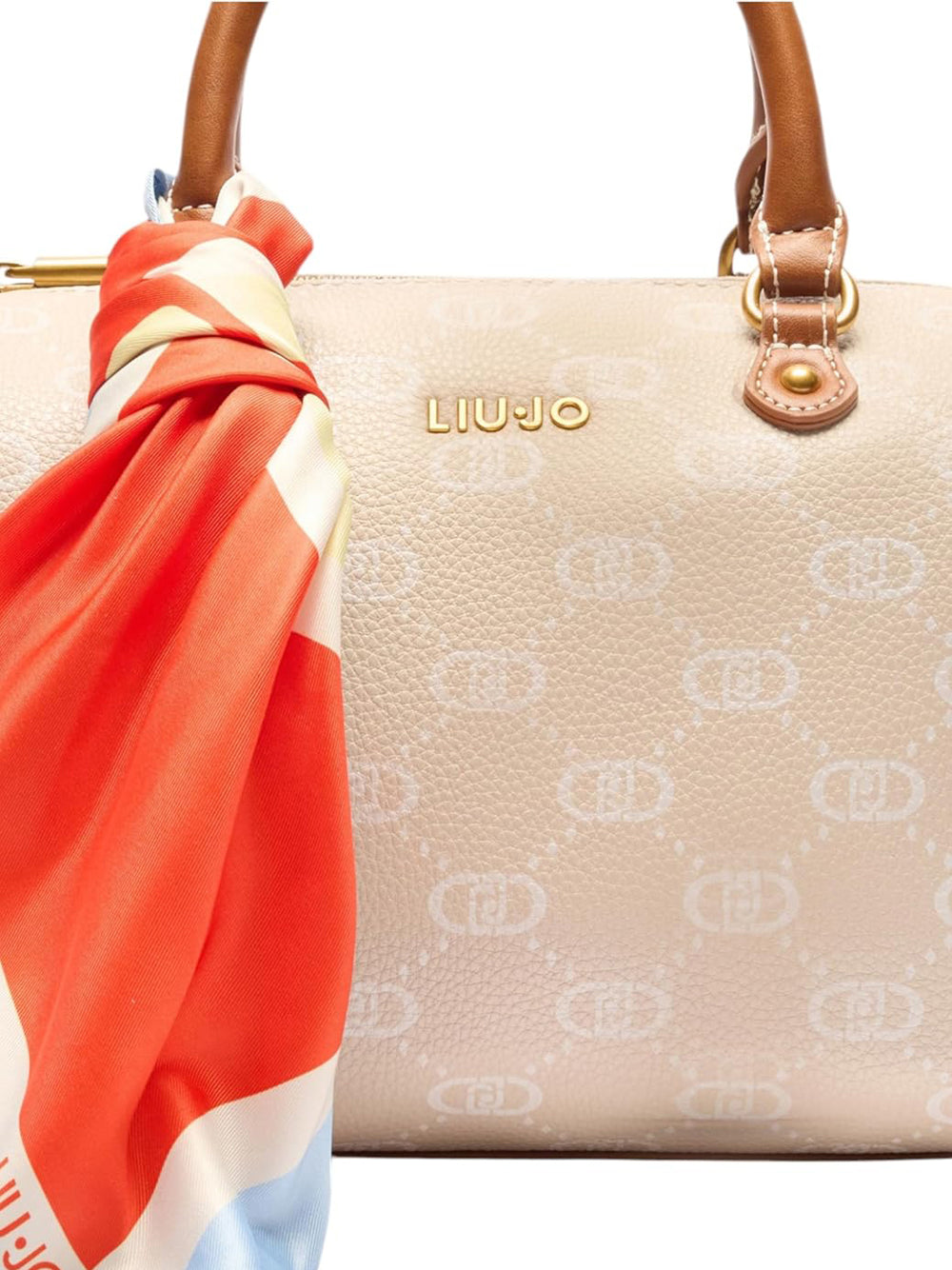 LIU.JO Borsa a Mano logato Donna - modello AA5096E0086 Beige
