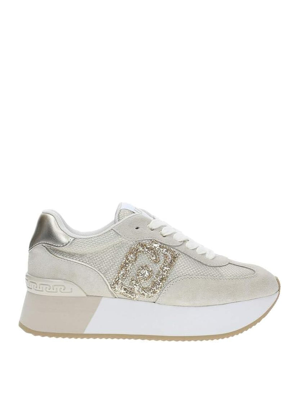 LIU.JO Sneakers platform Donna - modello BA5035PX618S3666 Oro