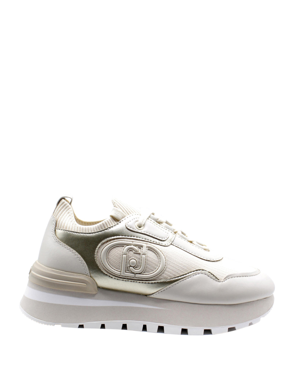 LIU.JO Sneakers platform Donna - modello BA5077PX622S3672 Bianco