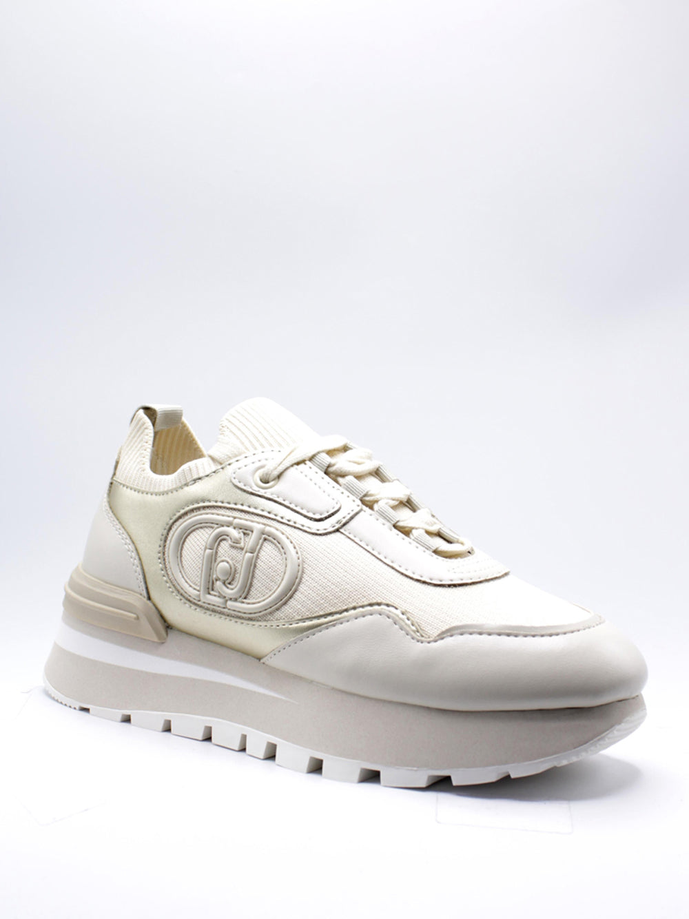 LIU.JO Sneakers platform Donna - modello BA5077PX622S3672 Bianco
