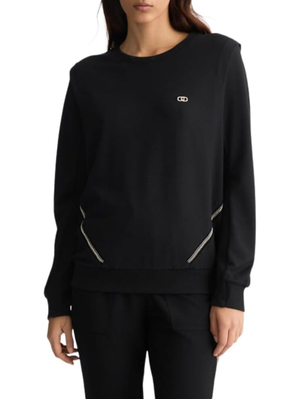 LIU.JO Felpa Donna - modello TA5039JS182 Nero