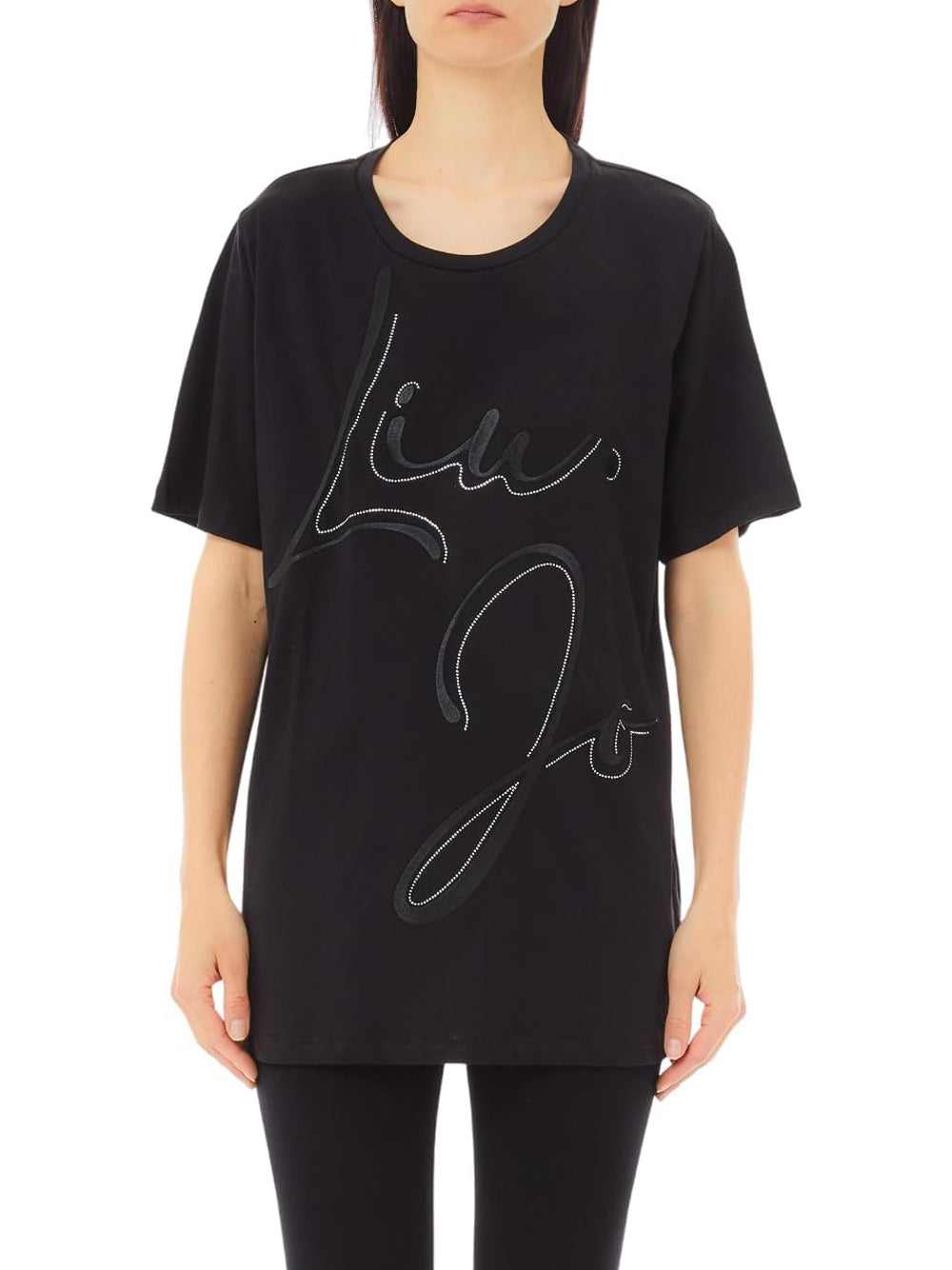 LIU.JO T-shirt Donna - modello TA5174JS923 Nero