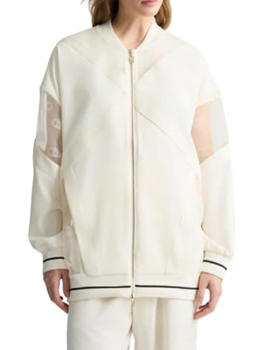 LIU.JO Giacca con zip Donna - modello TA5200TS922 Bianco
