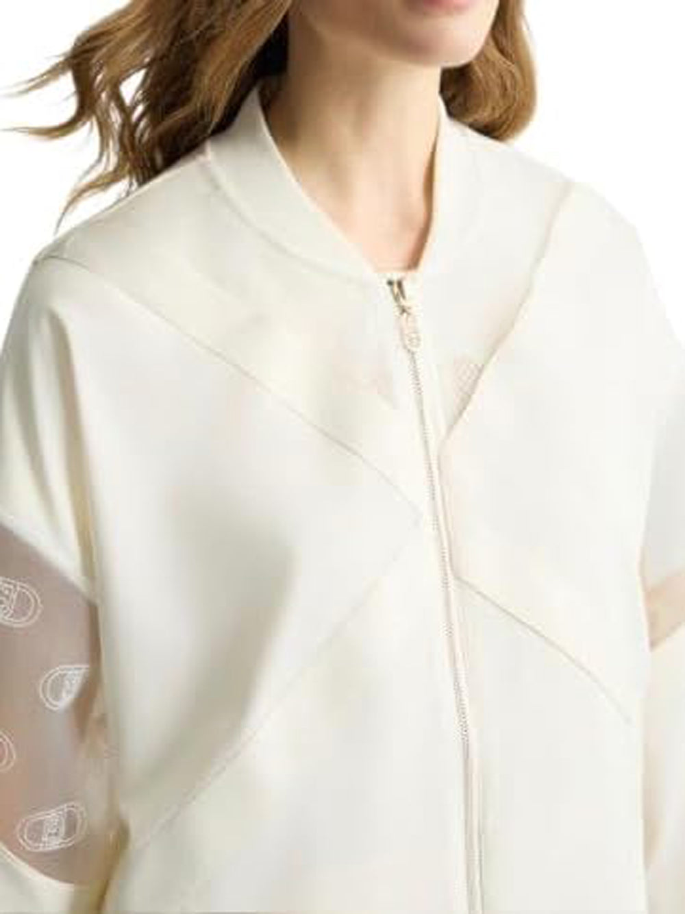 LIU.JO Giacca con zip Donna - modello TA5200TS922 Bianco