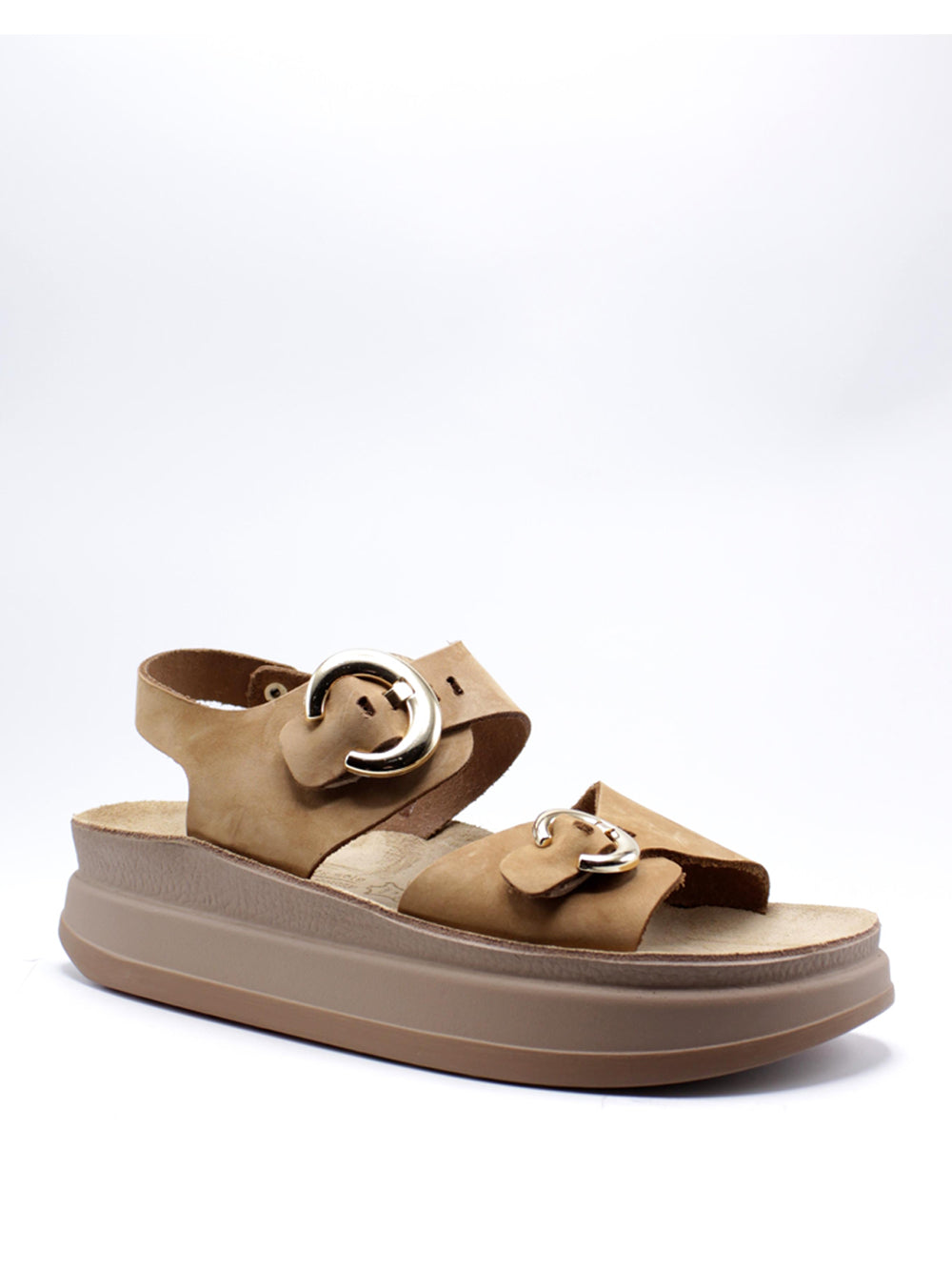 LUMBERJACK Sandali platform Donna - Cuoio modello SWL9406-001 Marrone