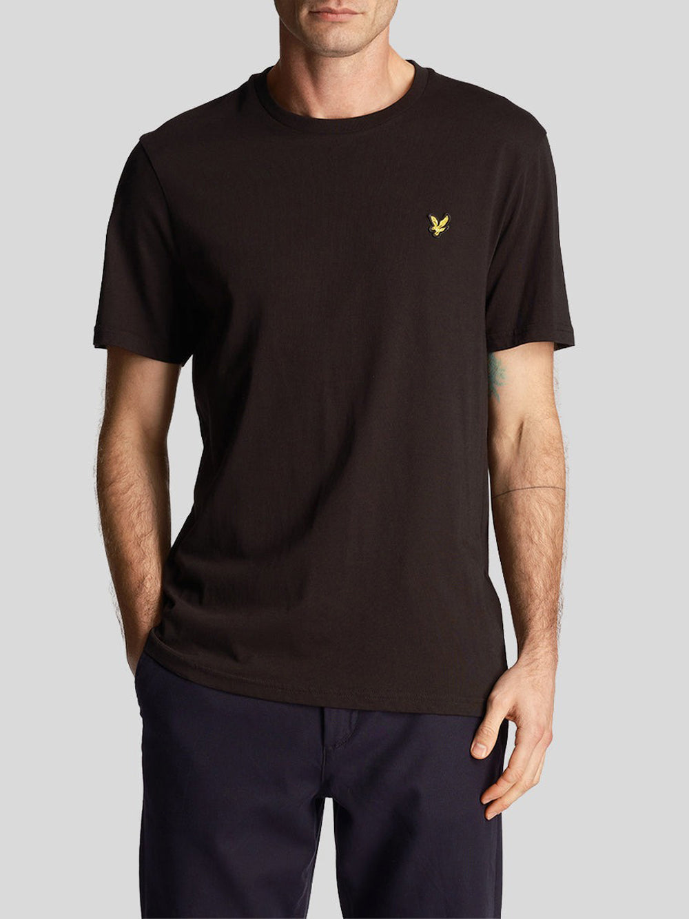 LYLE & SCOTT T-shirt Uomo - Jet Black modello TS400VOG Nero