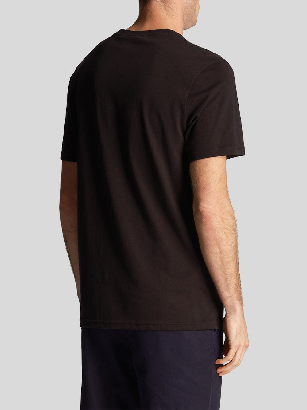 LYLE & SCOTT T-shirt Uomo - Jet Black modello TS400VOG Nero