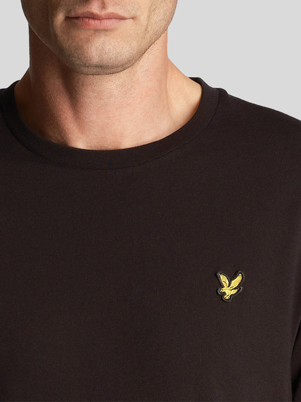 LYLE & SCOTT T-shirt Uomo - Jet Black modello TS400VOG Nero