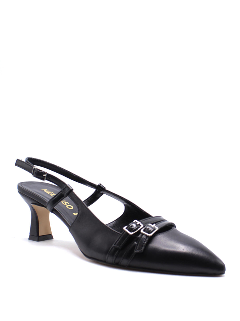 MELLUSO Decollete sling back Donna - modello E1690 Nero