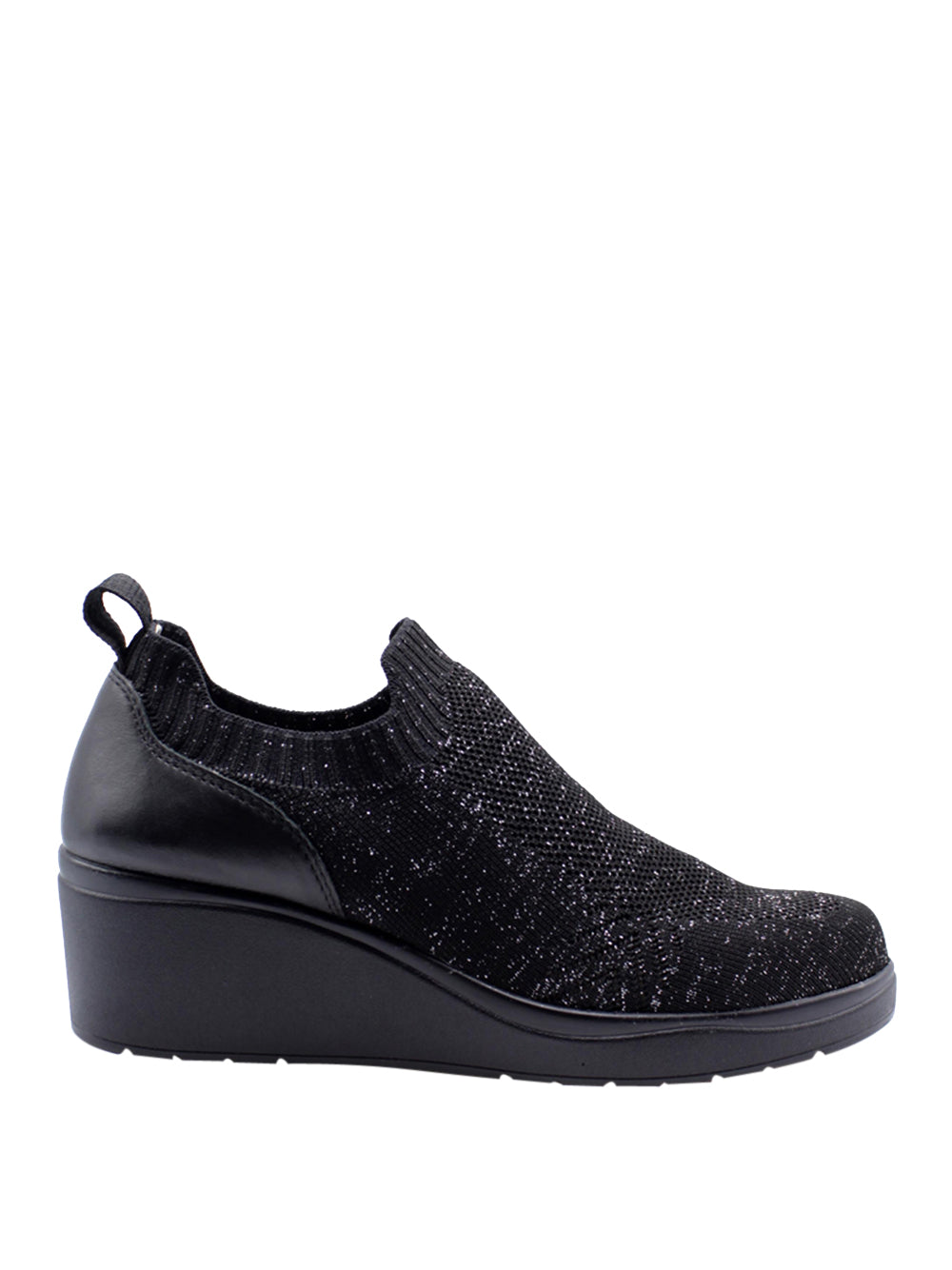 MELLUSO Sneakers con zeppa Donna - modello K53013 Nero