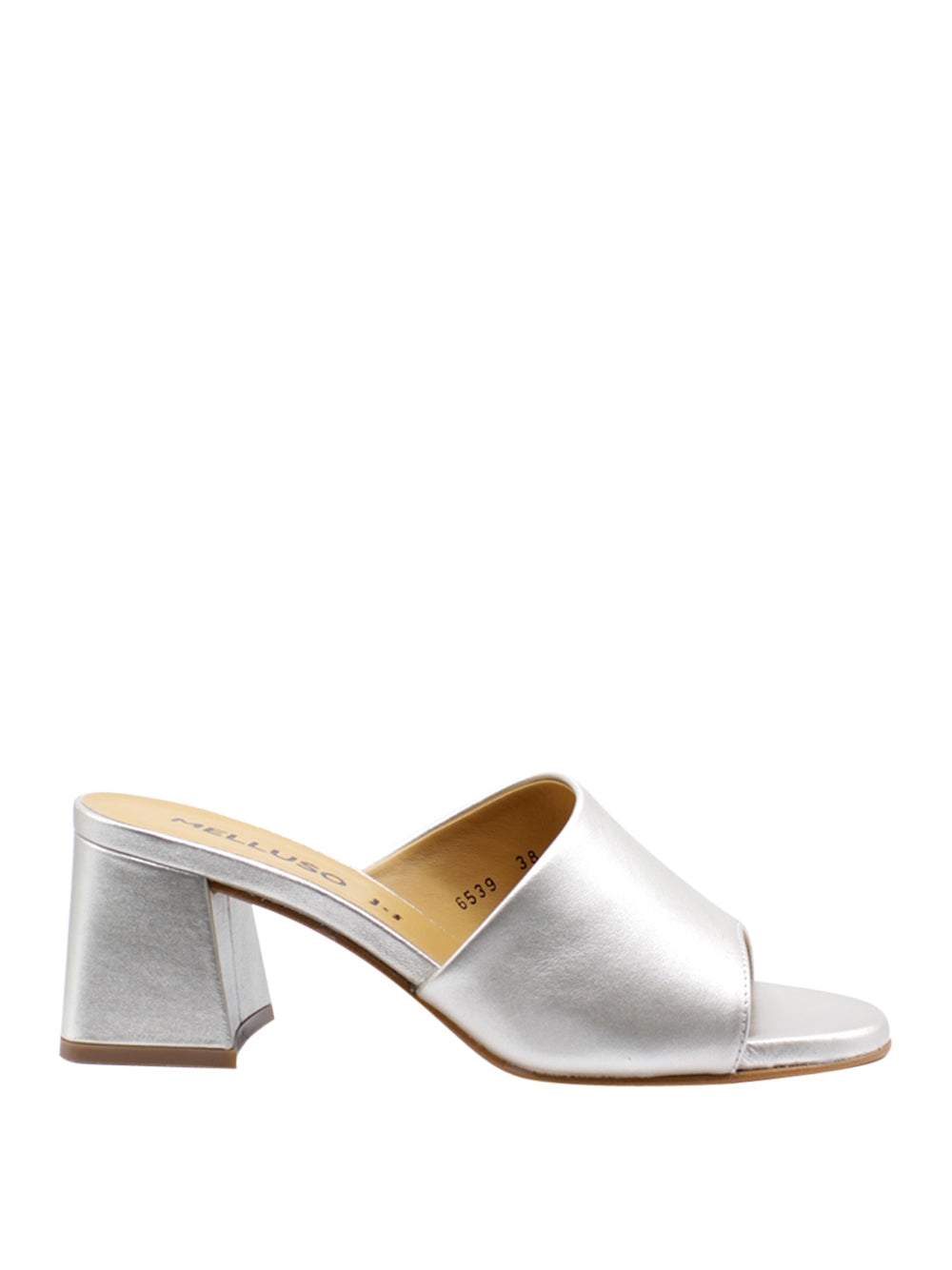 MELLUSO Sandali con tacco Donna - Platino modello N636Z Argento