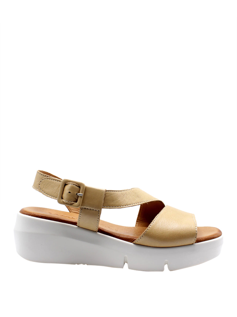 MELLUSO Sandali con zeppa Donna - modello R80424Z Bianco