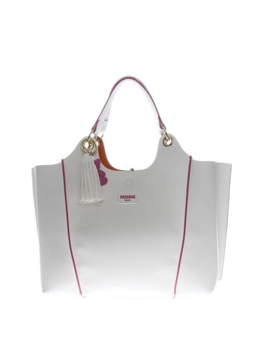 PASH BAG Borsa a Mano Donna - modello 17437-ILL-S5B-P Bianco