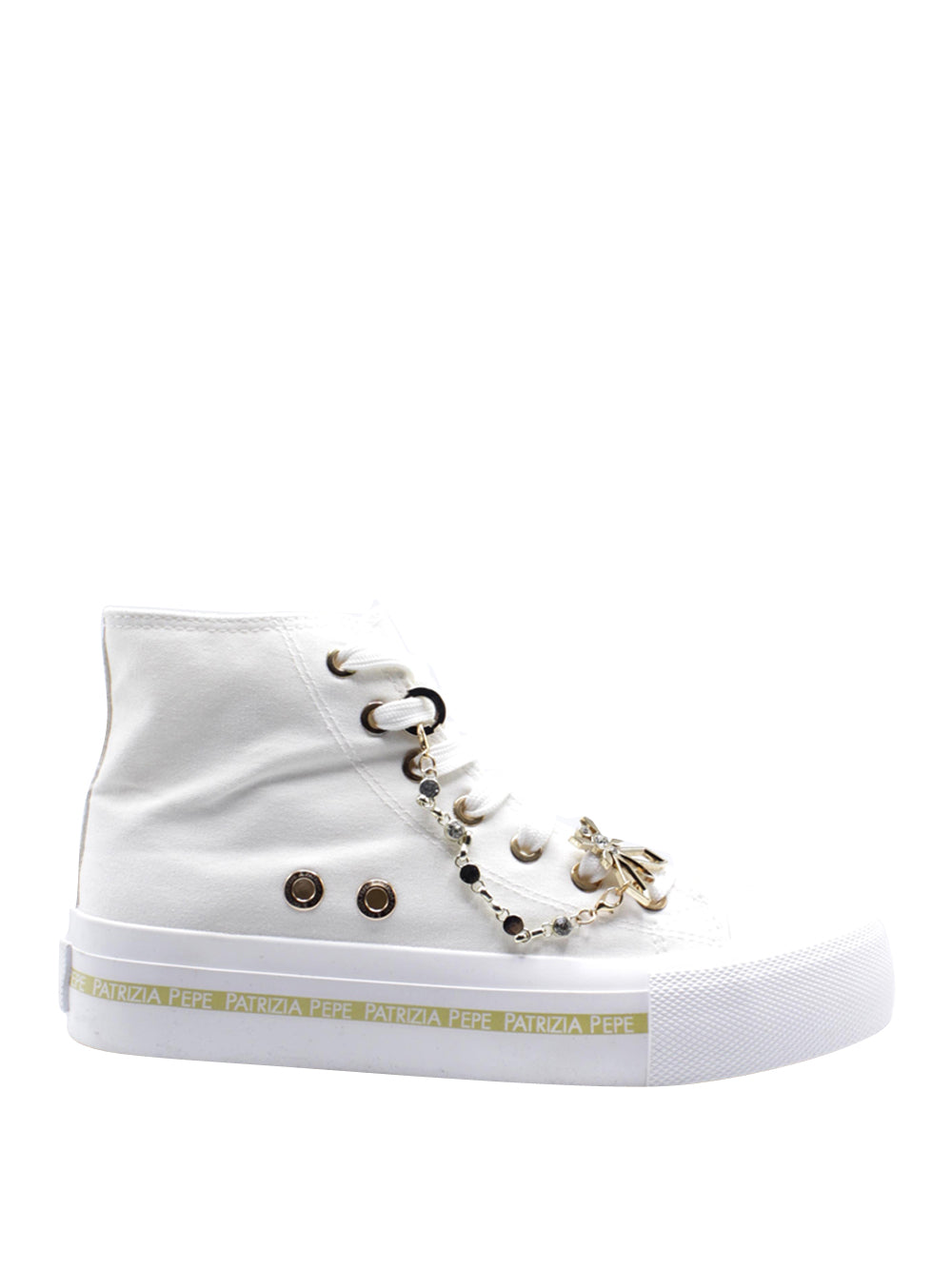 PATRIZIA PEPE Sneakers platform Donna - modello PJ310 Bianco