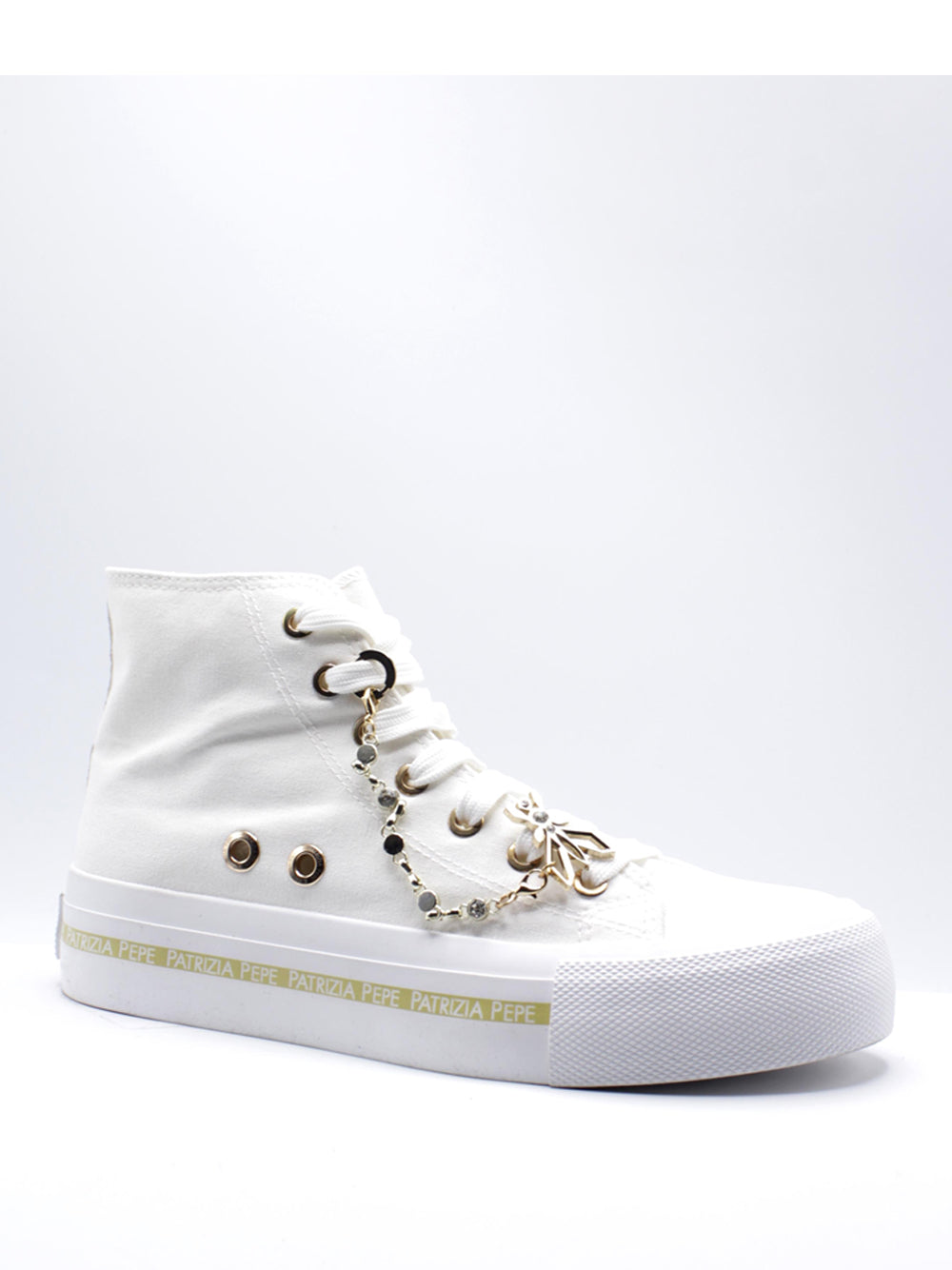 PATRIZIA PEPE Sneakers platform Donna - modello PJ310 Bianco