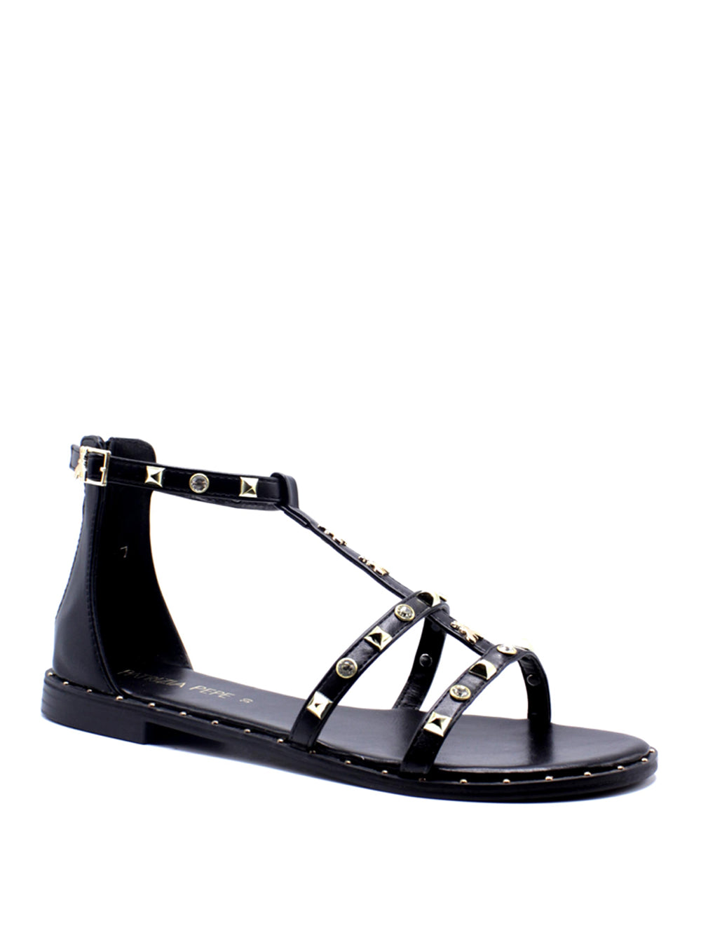 PATRIZIA PEPE Sandali con borchie Donna - modello PJ343 Nero