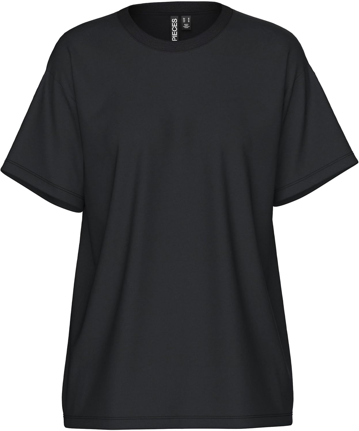 PIECES T-shirt Donna - modello 17146654 Nero