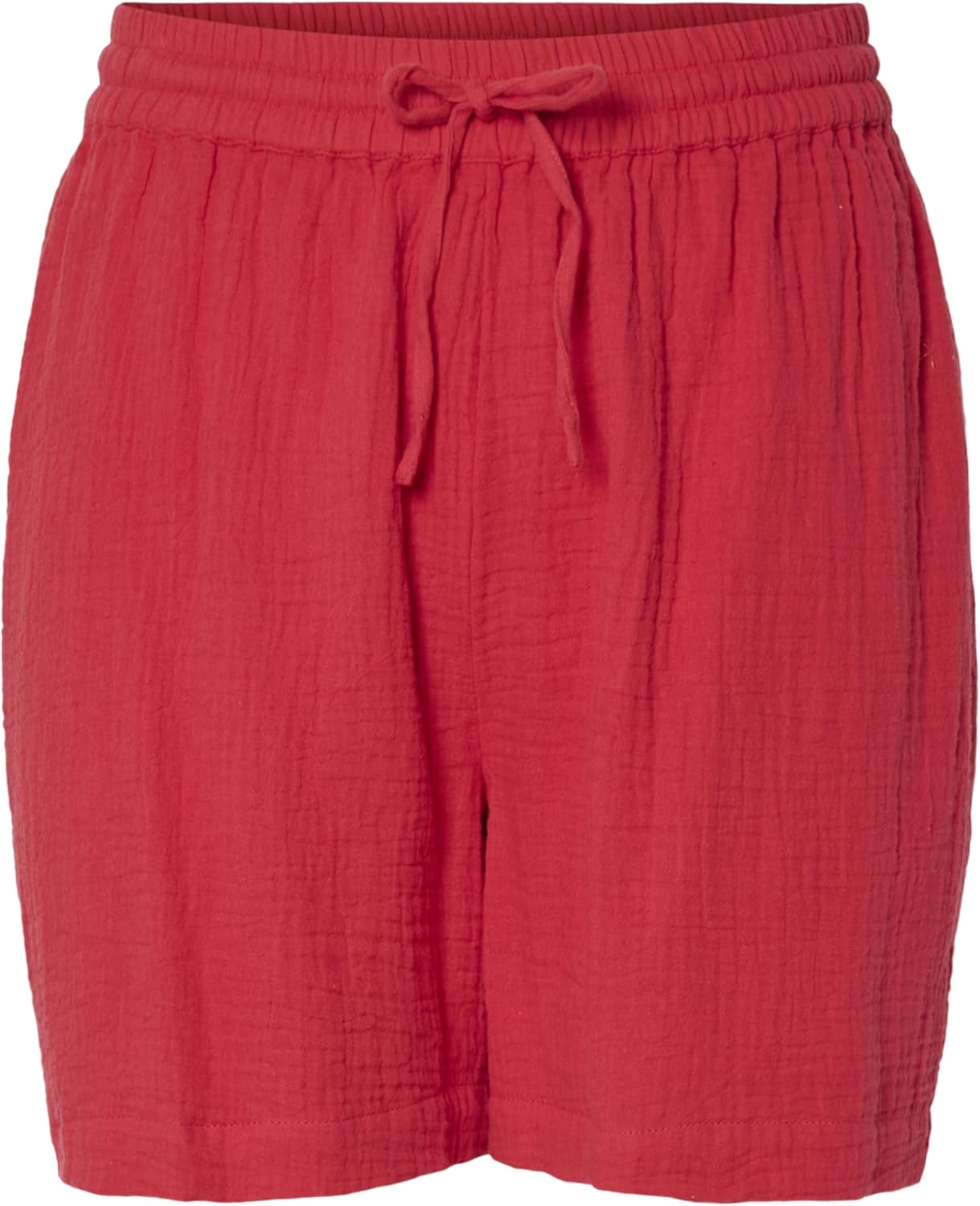 PIECES Shorts Donna - modello 17156470 Rosso
