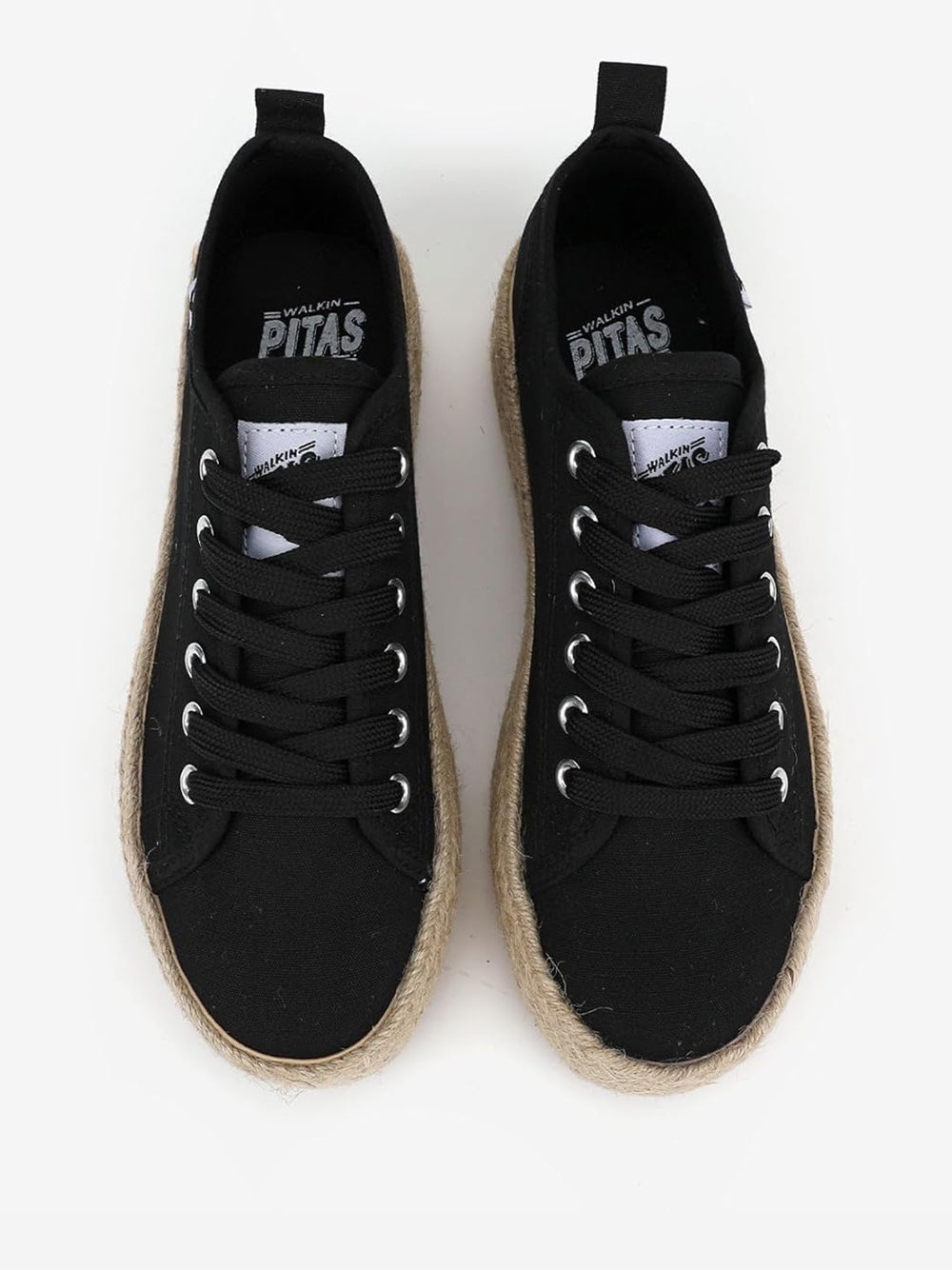PITAS Sneakers platform Donna - modello S25WCAC-TNA Nero