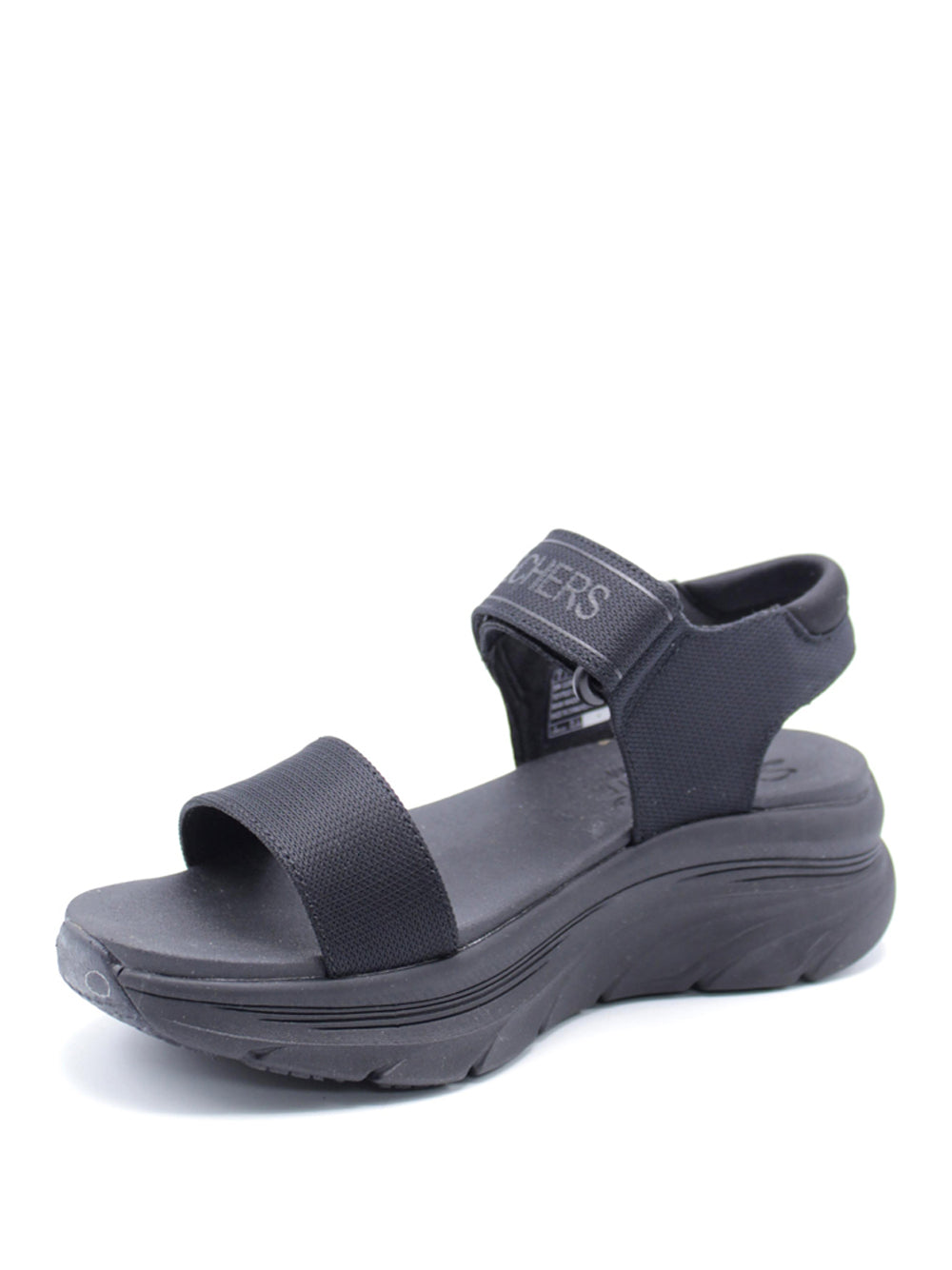 SKECHERS Sandali con strappi Donna - modello 119226 Nero