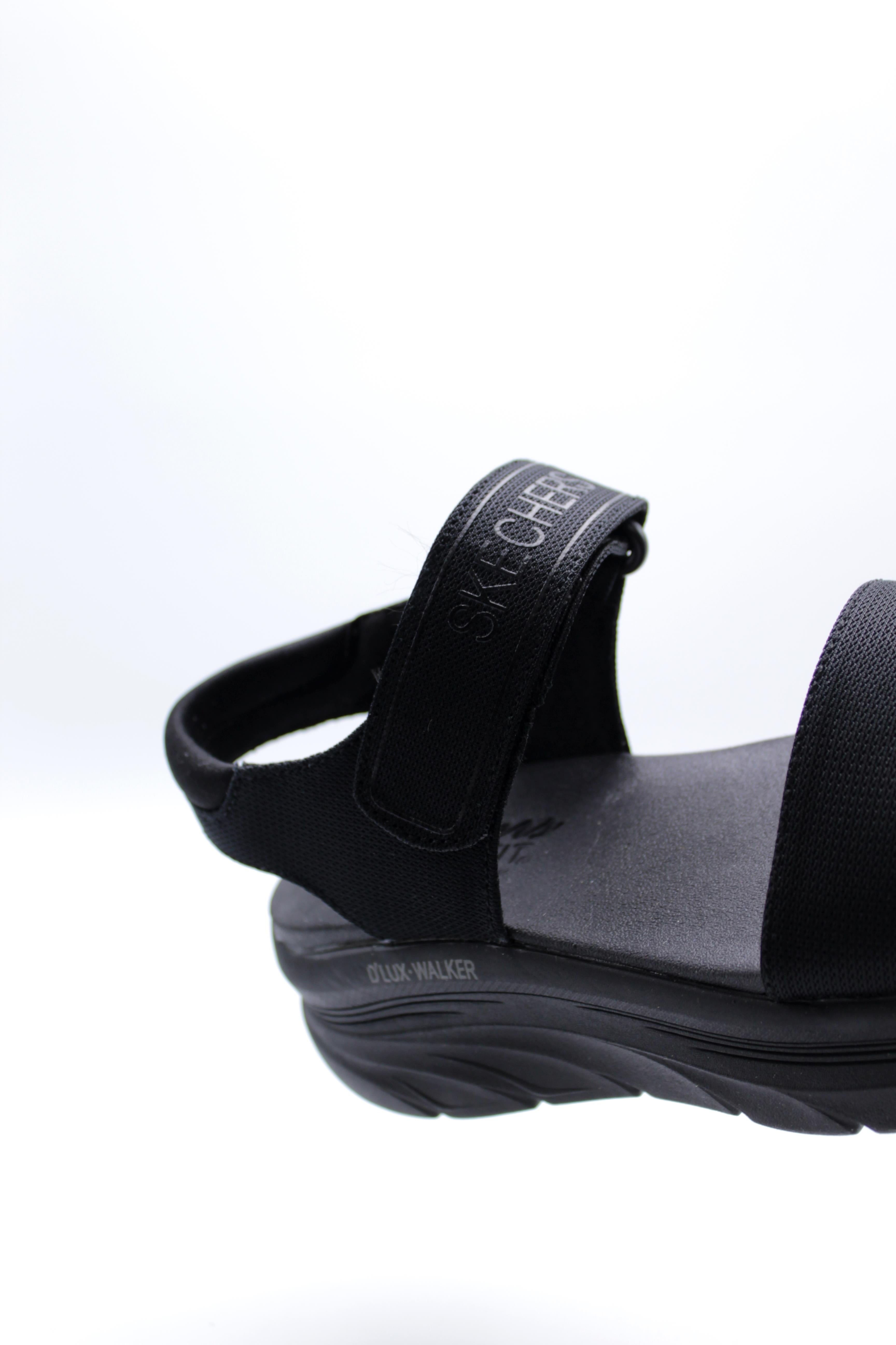 SKECHERS Sandali con strappi Donna - modello 119226 Nero