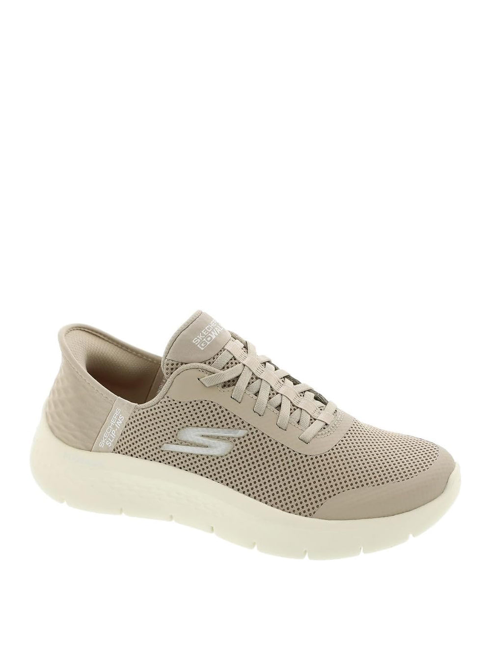 SKECHERS Sneakers slip-in Donna - Taupe modello 124836 Marrone