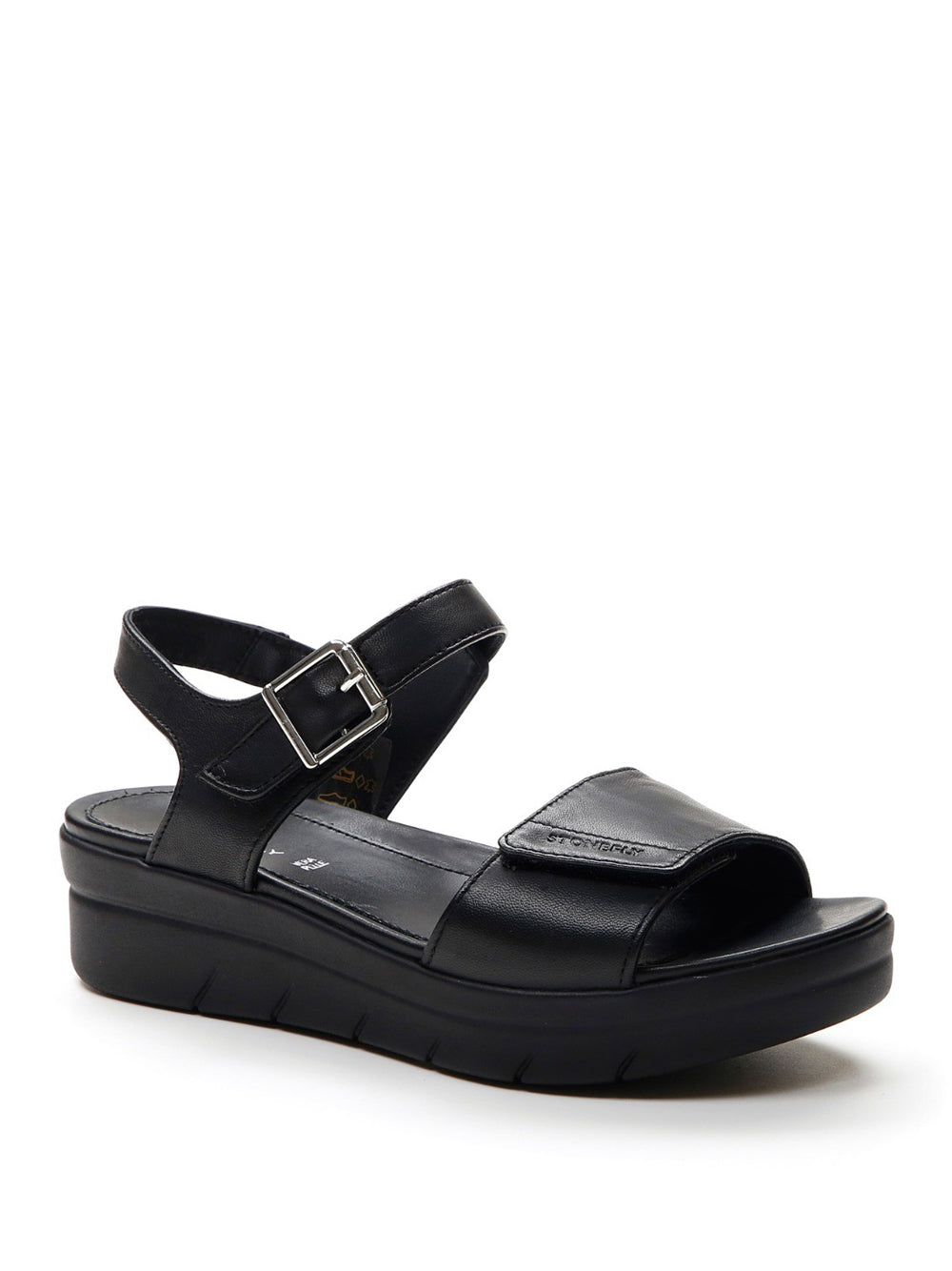 STONEFLY Sandali con zeppa Donna - modello 110207 Nero