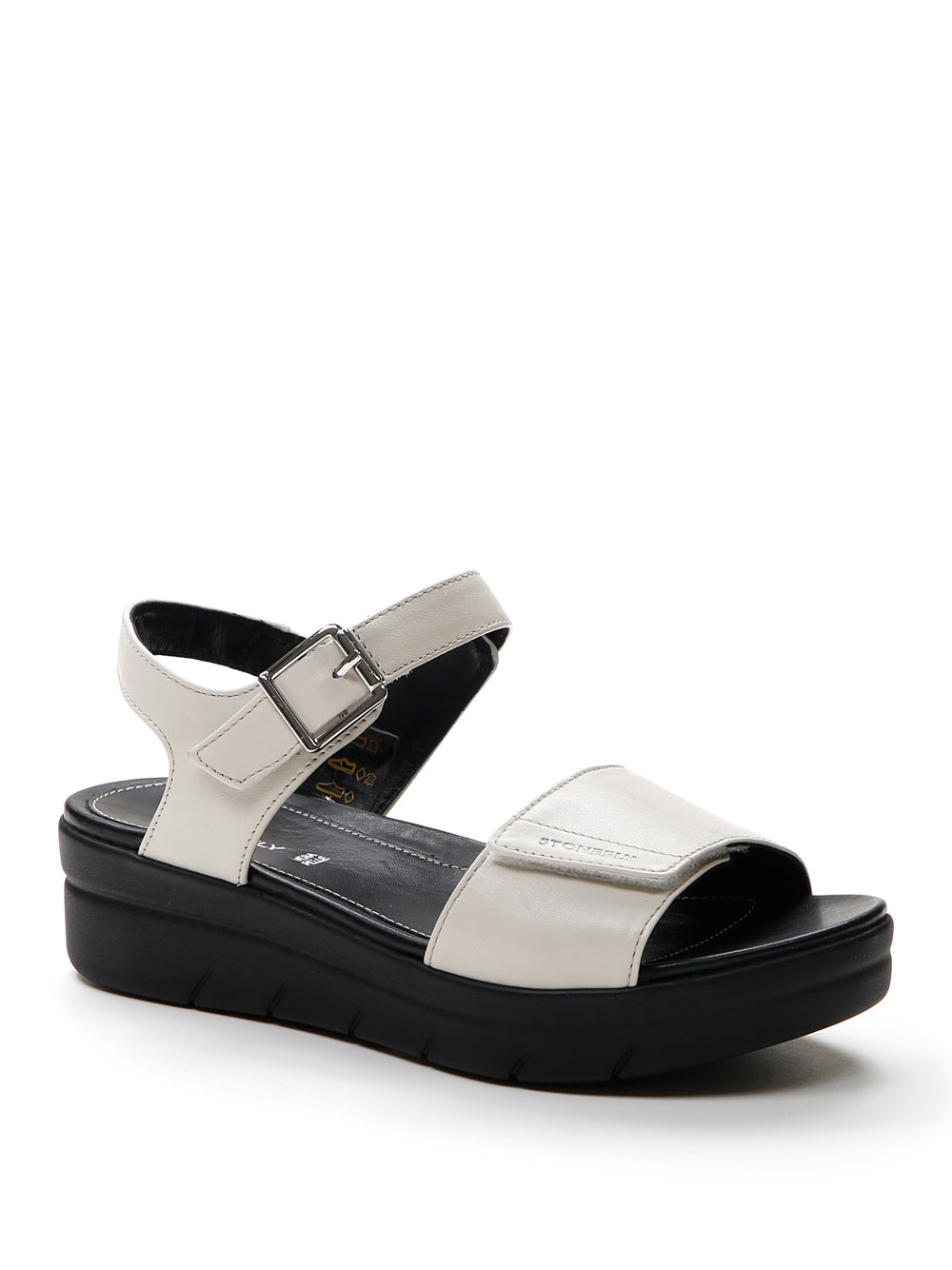STONEFLY Sandali con zeppa Donna - modello 110207 Bianco