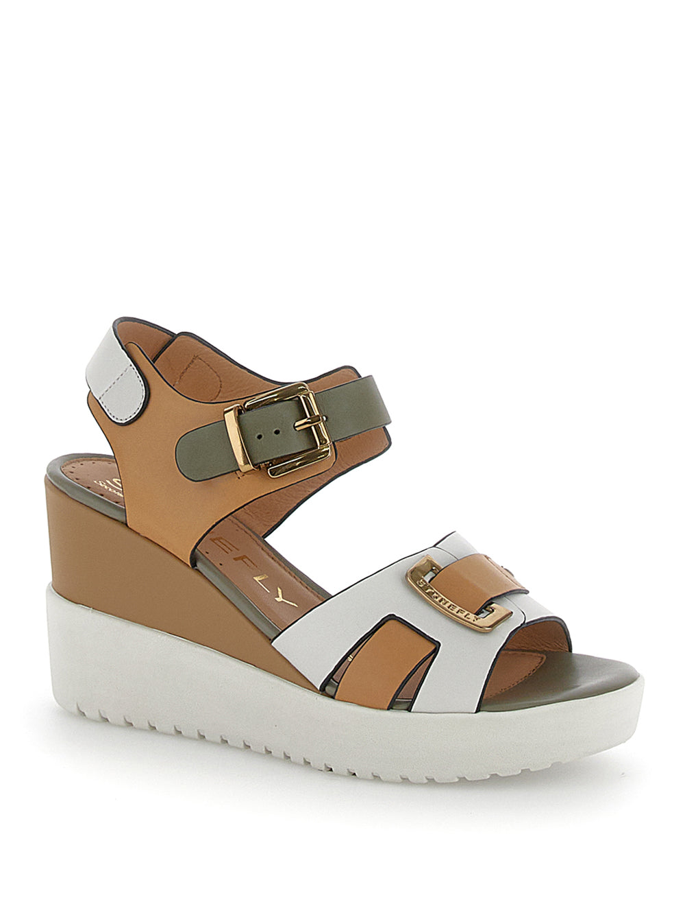 STONEFLY Sandali con zeppa Donna - modello 220751 Bianco