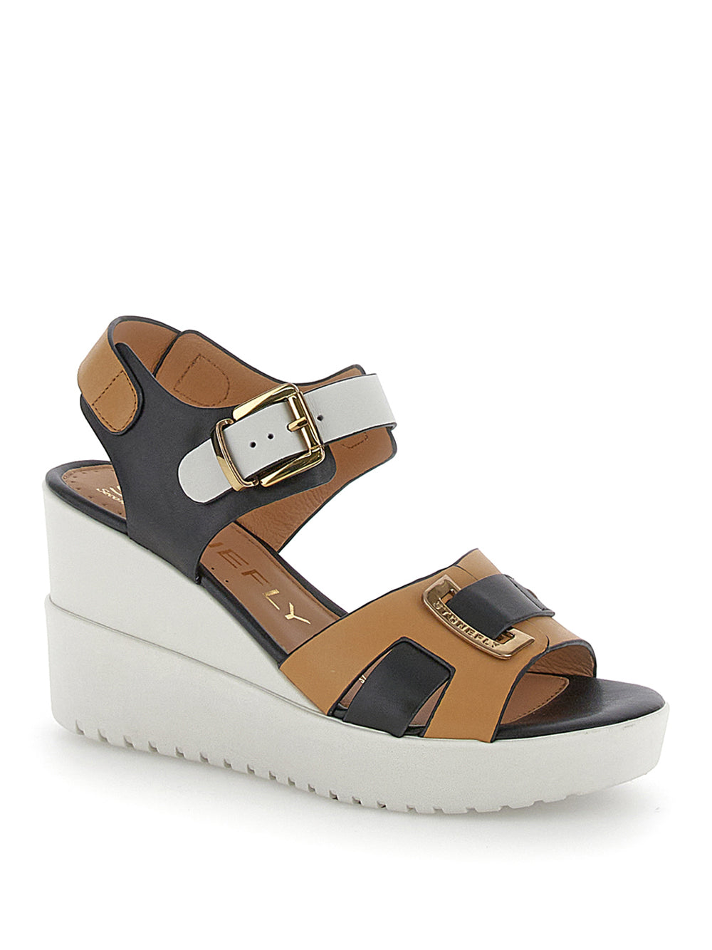 STONEFLY Sandali con zeppa Donna - modello 220751 Marrone
