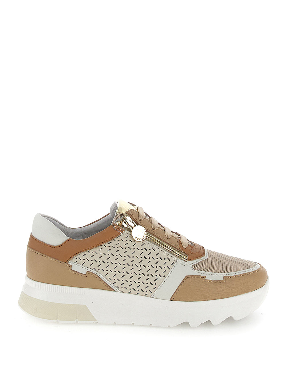STONEFLY Sneakers con zip Donna - modello 220905 Bianco