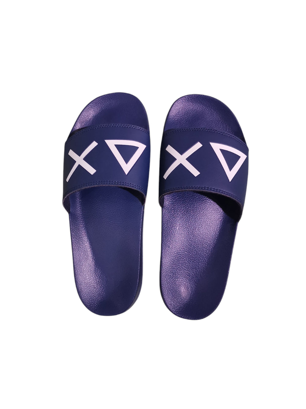 SUN68 Ciabatte slide Uomo - modello X35102 Blu