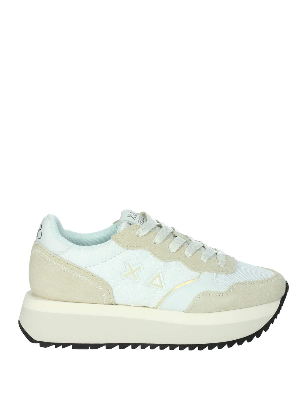 SUN68 Sneakers platform Donna - modello Z35209 Bianco