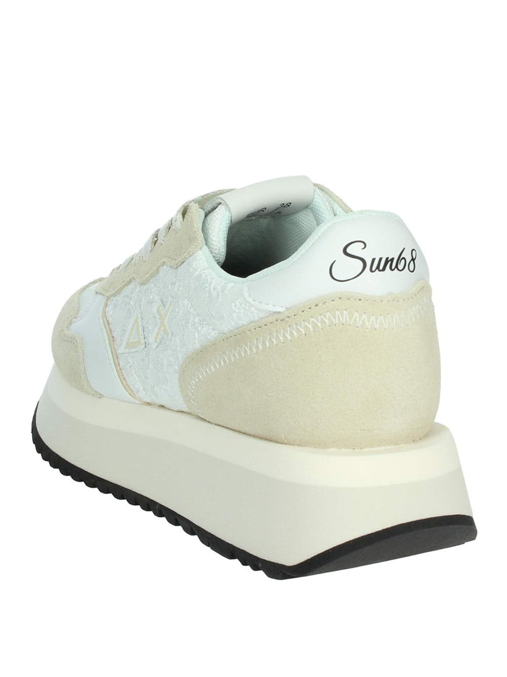 SUN68 Sneakers platform Donna - modello Z35209 Bianco