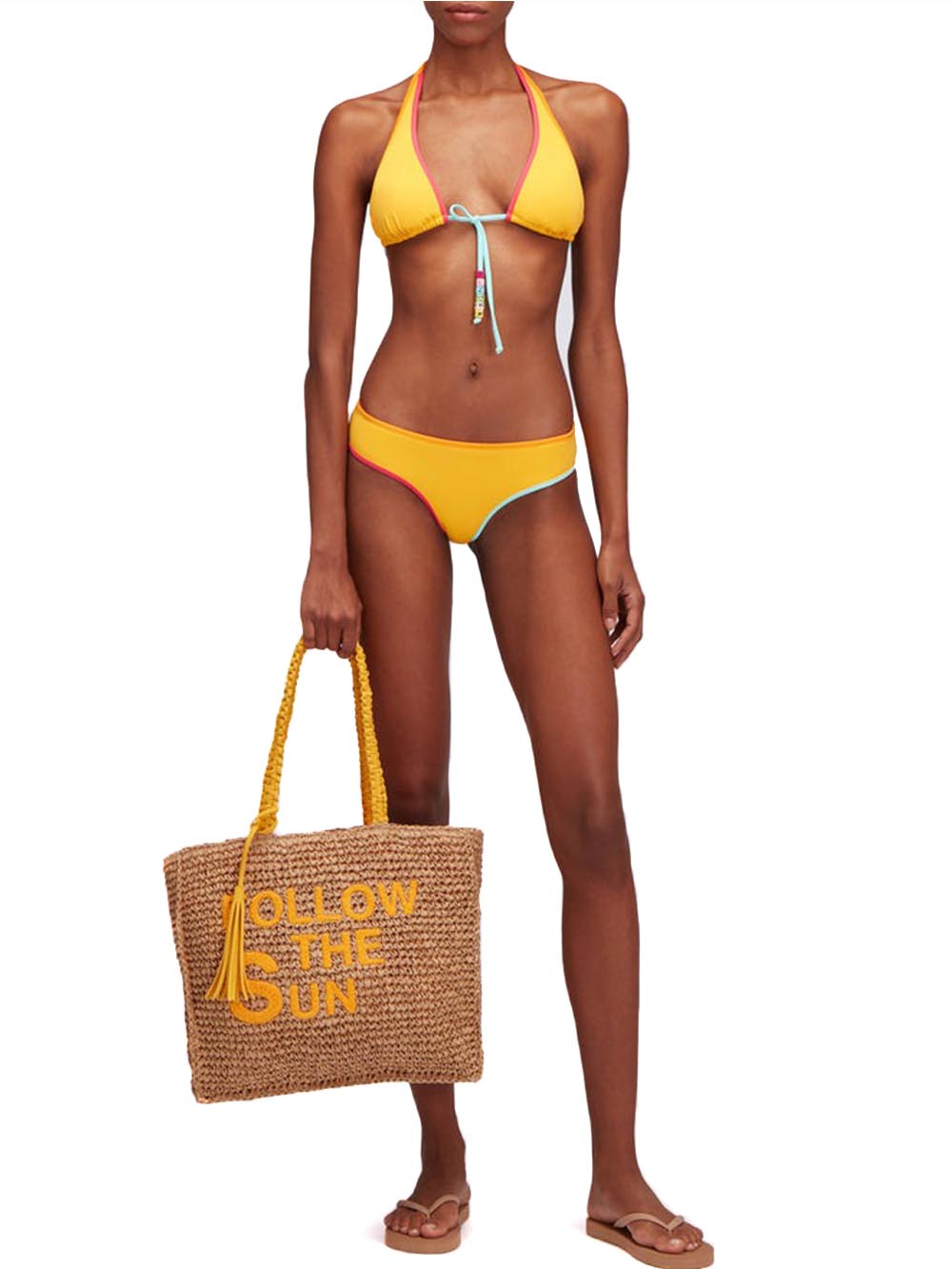 SUNDEK Borsa Da Mare Donna - modello AW907ABPA100 Giallo