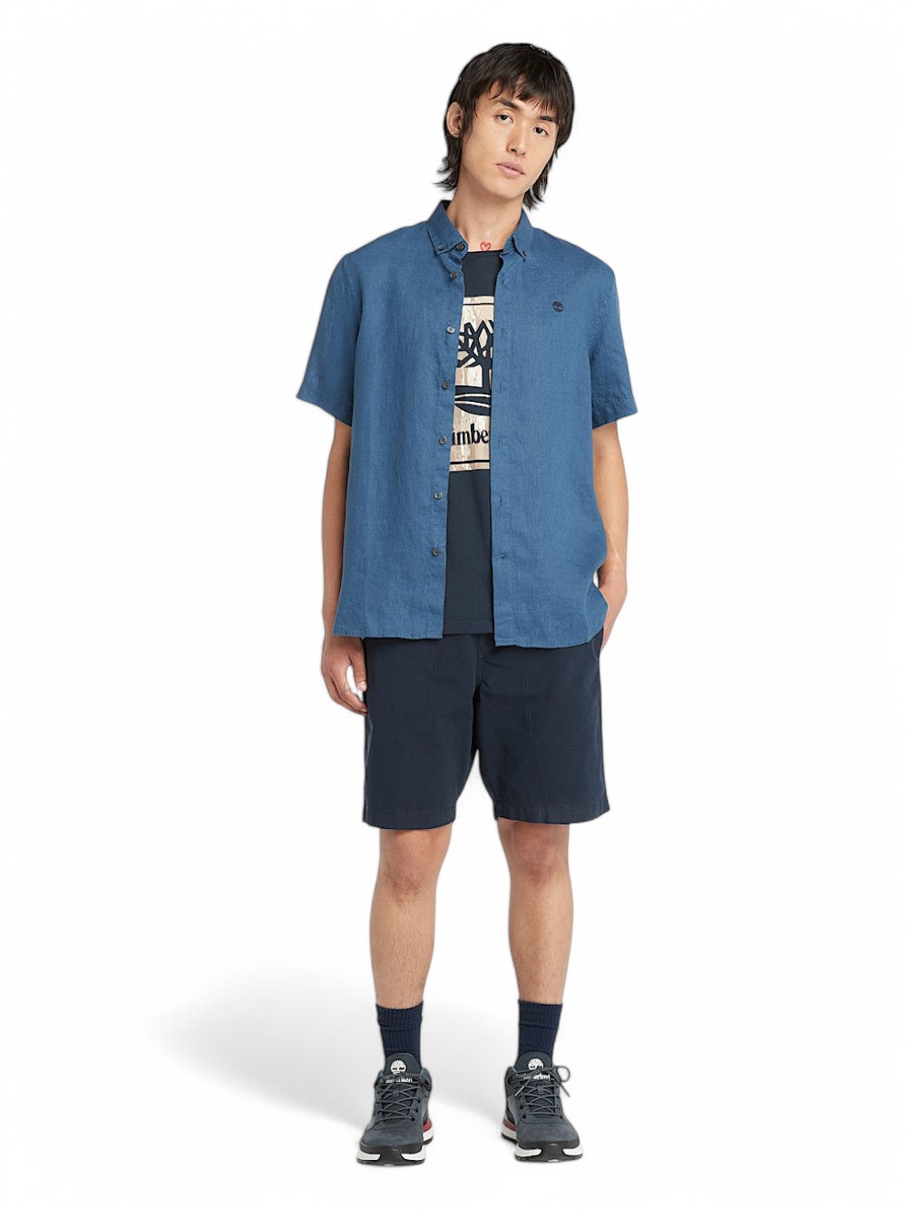 TIMBERLAND Camicia Uomo - modello TB0A2DCC Blu