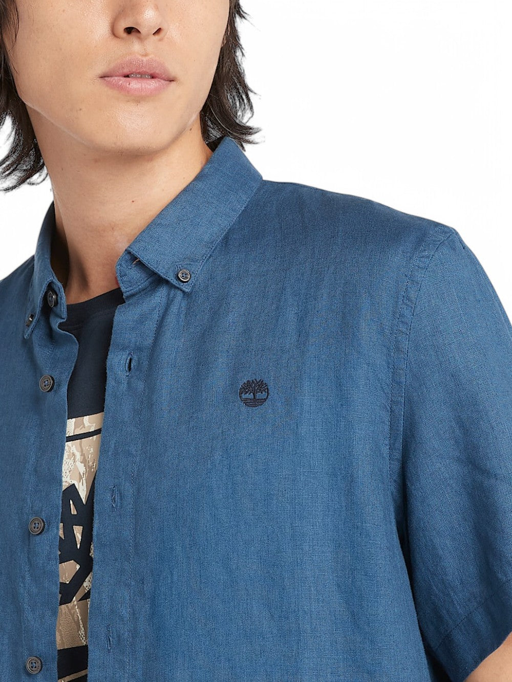 TIMBERLAND Camicia Uomo - modello TB0A2DCC Blu