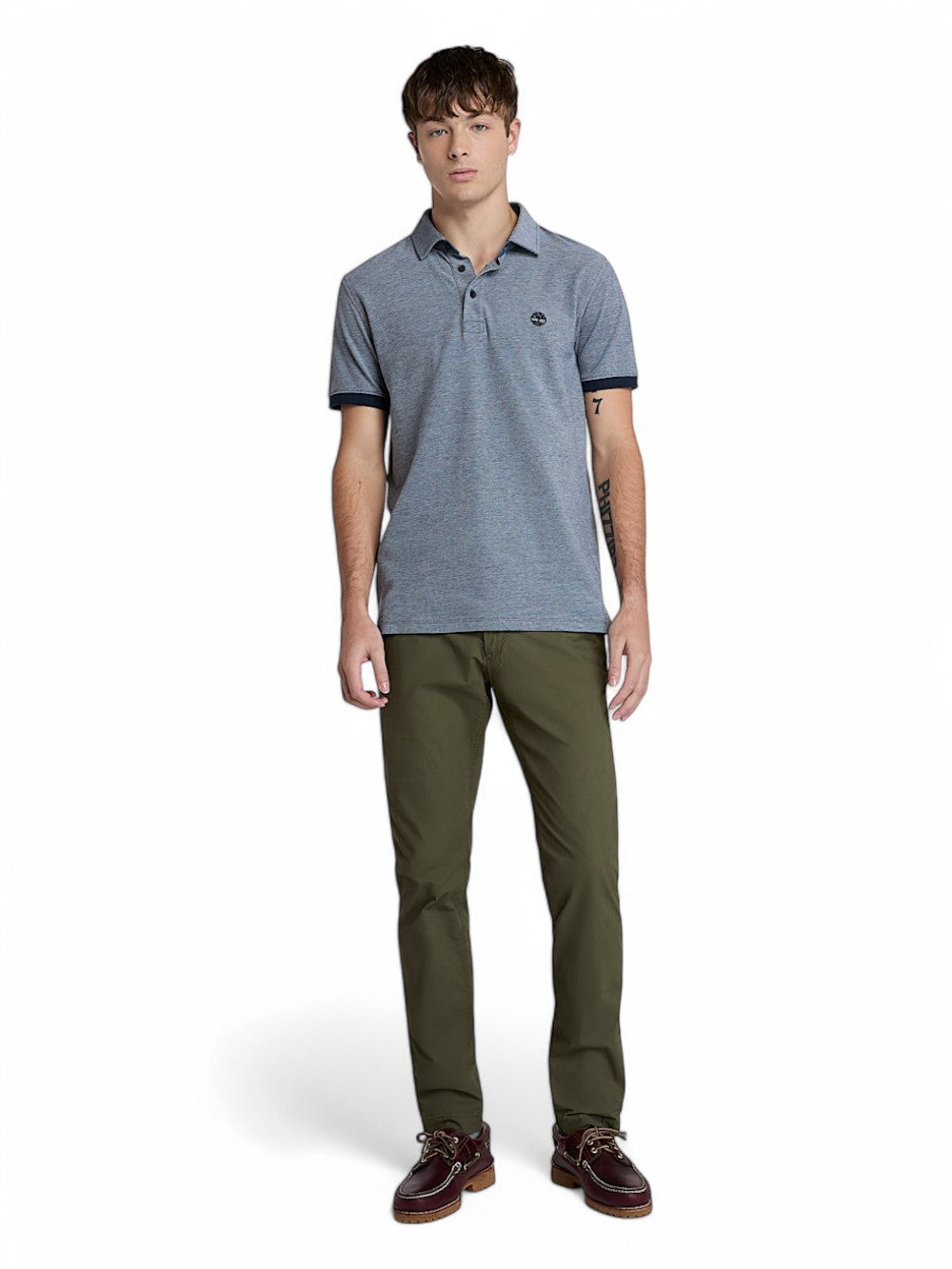 TIMBERLAND Polo Uomo - modello TB0A6BWG Grigio