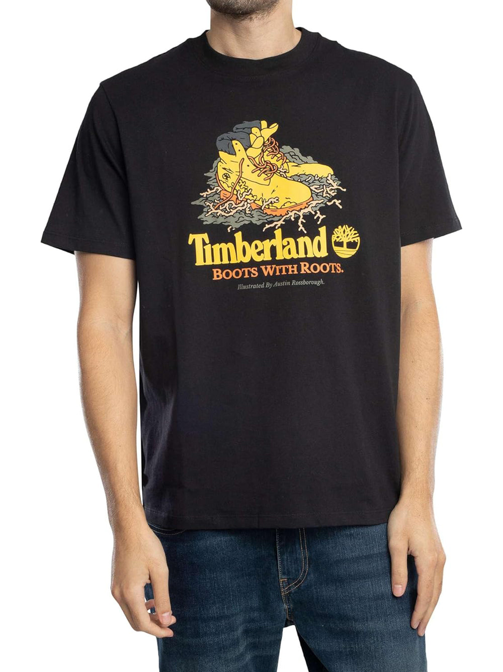 TIMBERLAND T-shirt Uomo - modello TB0A6DJ1 Nero