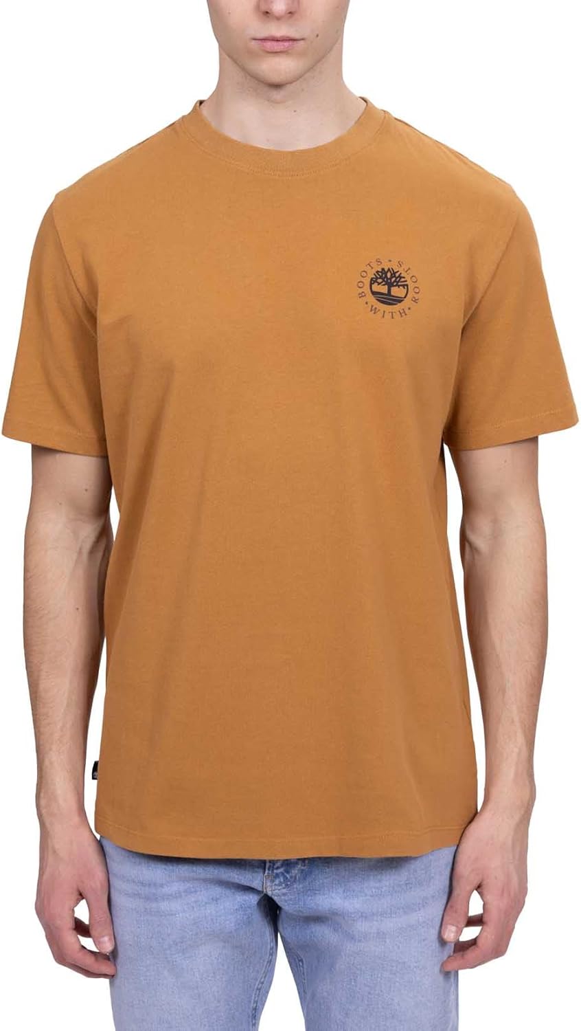 TIMBERLAND T-shirt Uomo - Ocra modello TB0A6DPD Giallo