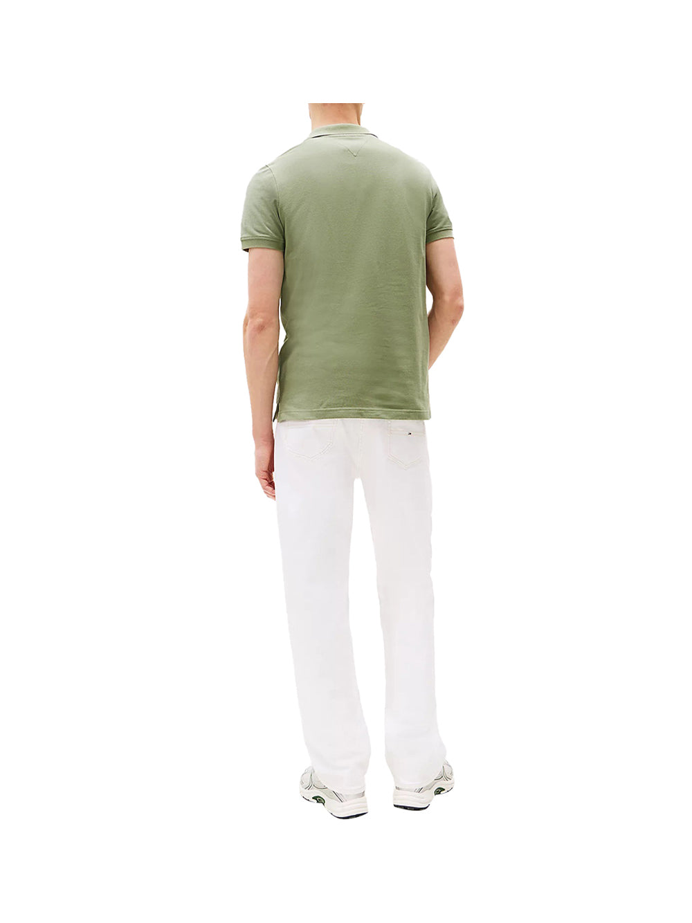 TOMMY HILFIGER Polo Uomo - modello DM0DM20676 Verde