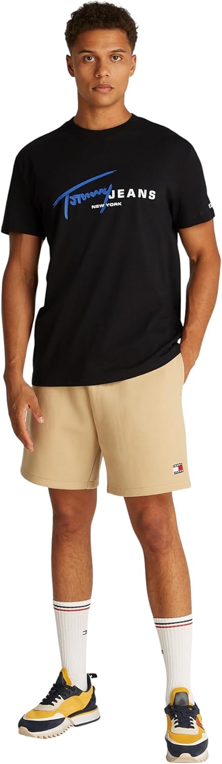 TOMMY HILFIGER T-shirt Uomo - modello DM0DM20817 Nero