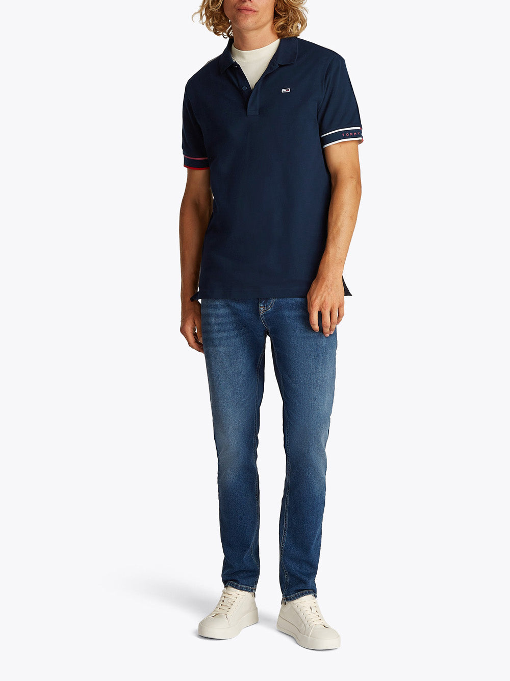 TOMMY HILFIGER Polo Uomo - modello DM0DM21306 Blu