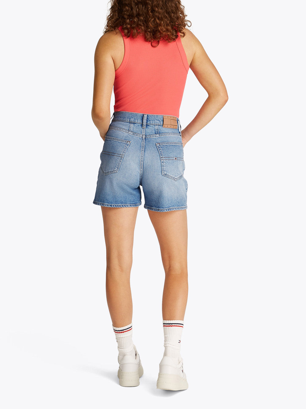 TOMMY HILFIGER Shorts Donna - Jeans modello DW0DW20091 Blu