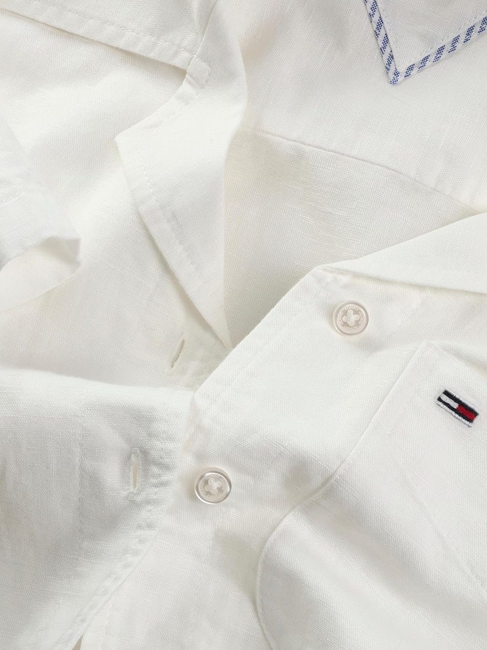 TOMMY HILFIGER Camicia Donna - modello DW0DW20286 Bianco