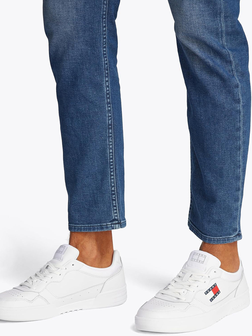 TOMMY HILFIGER Sneakers Uomo - modello EM0EM01443 Bianco
