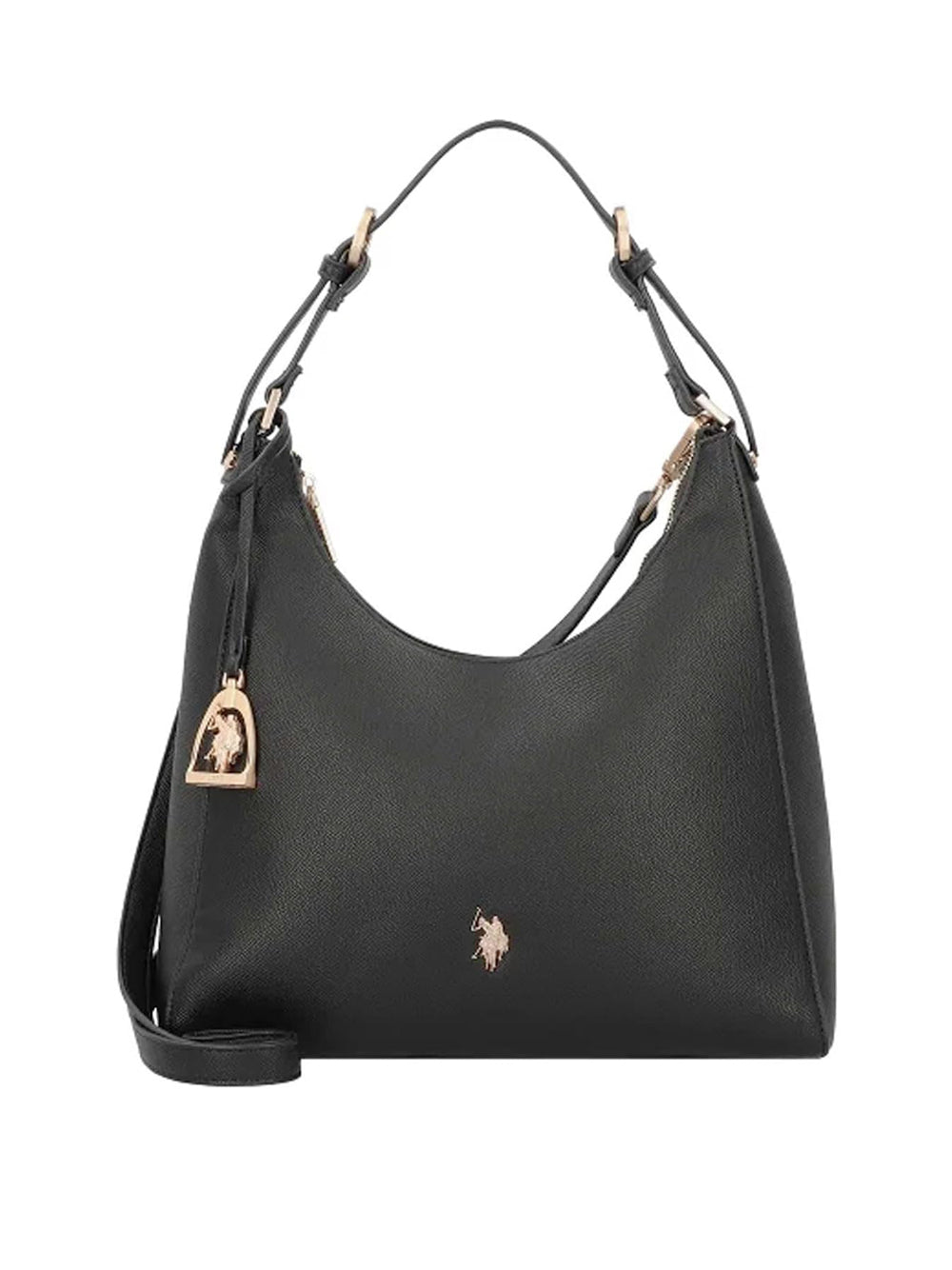 U.S. POLO ASSN. Borsa a Spalla Donna - modello BEUJE8667WV Nero