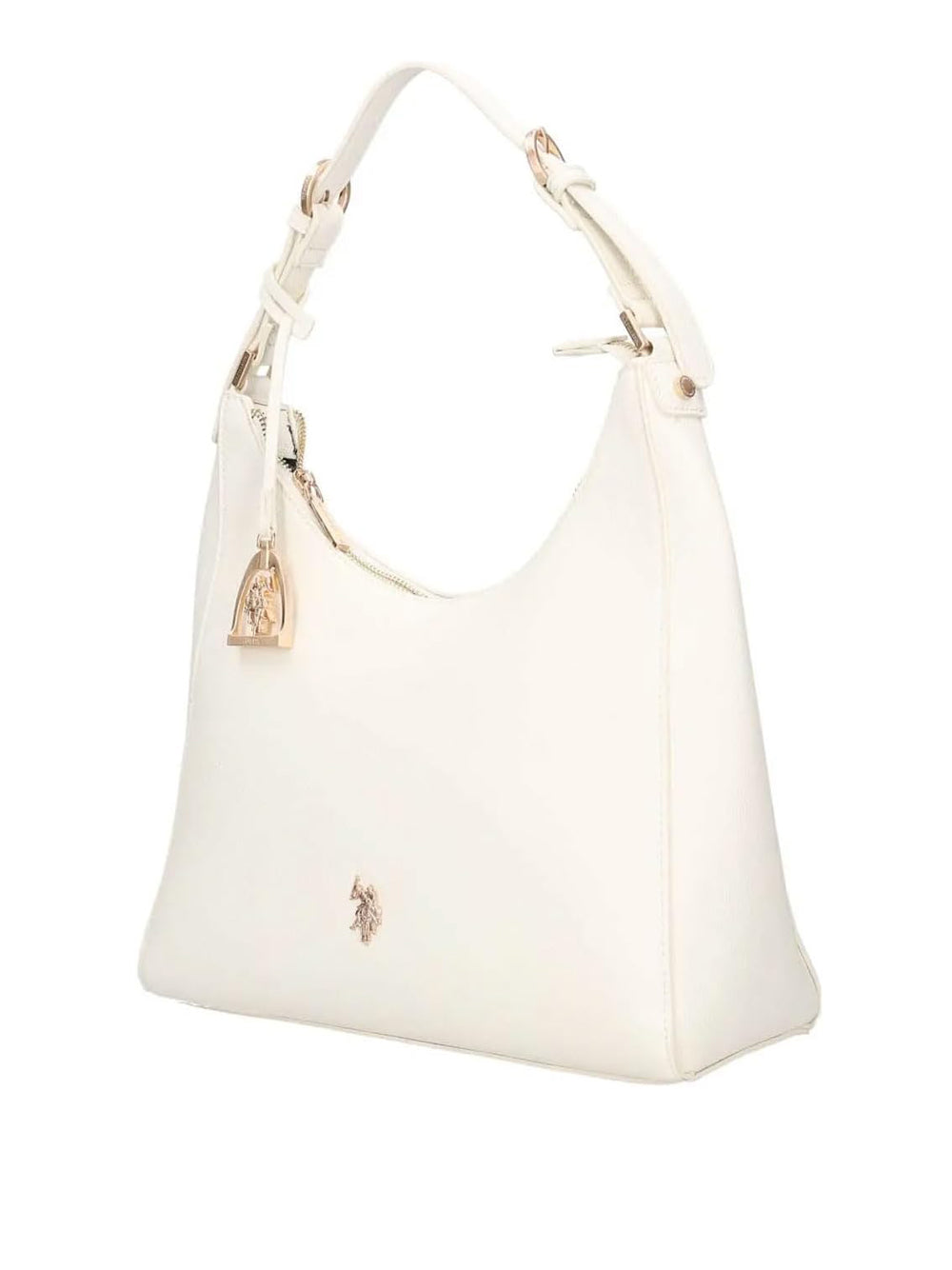 U.S. POLO ASSN. Borsa a Spalla Donna - modello BEUJE8667WV Bianco