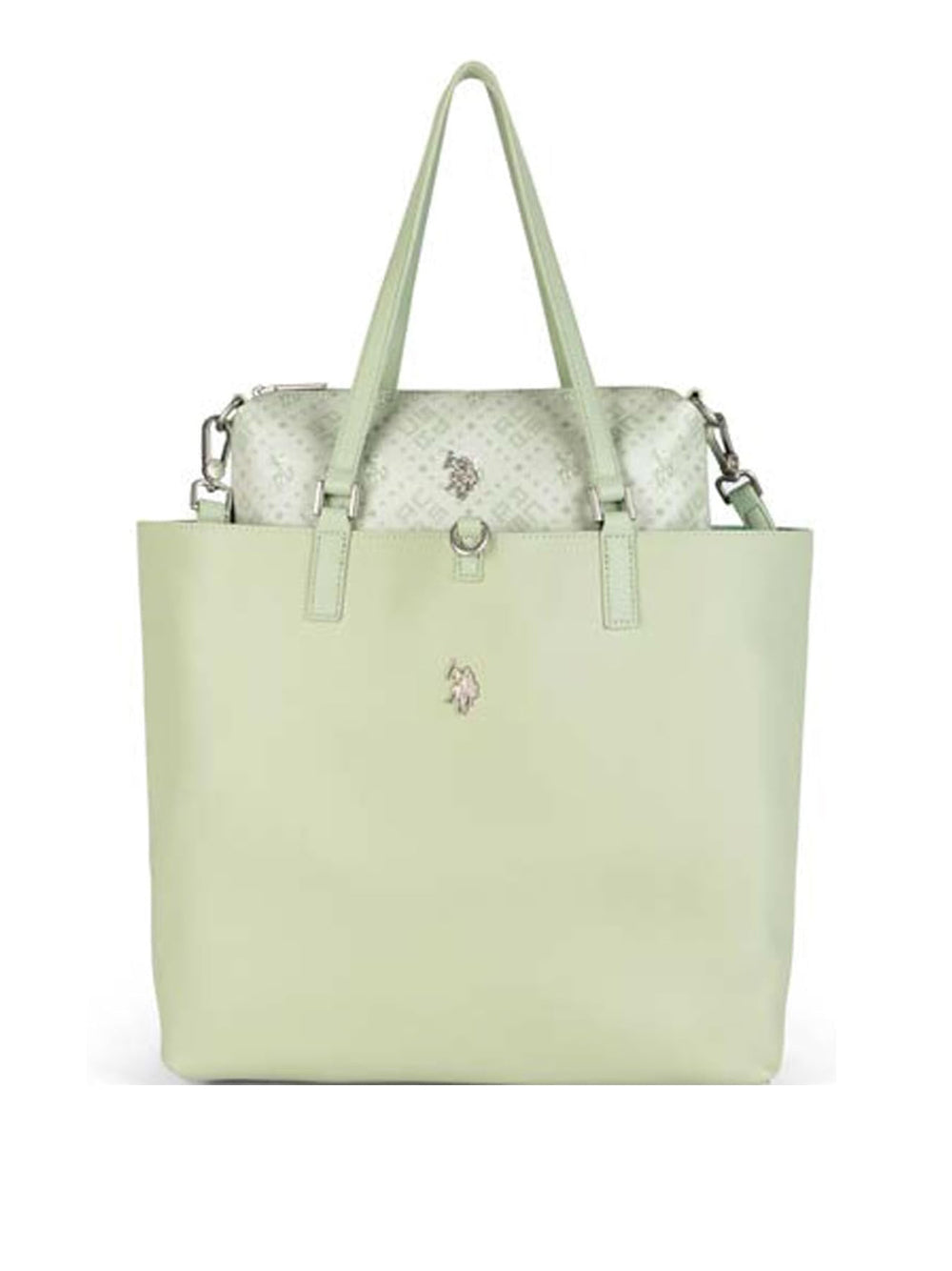 U.S. POLO ASSN. Borsa Shopping Donna - modello BEUM08707WV Verde